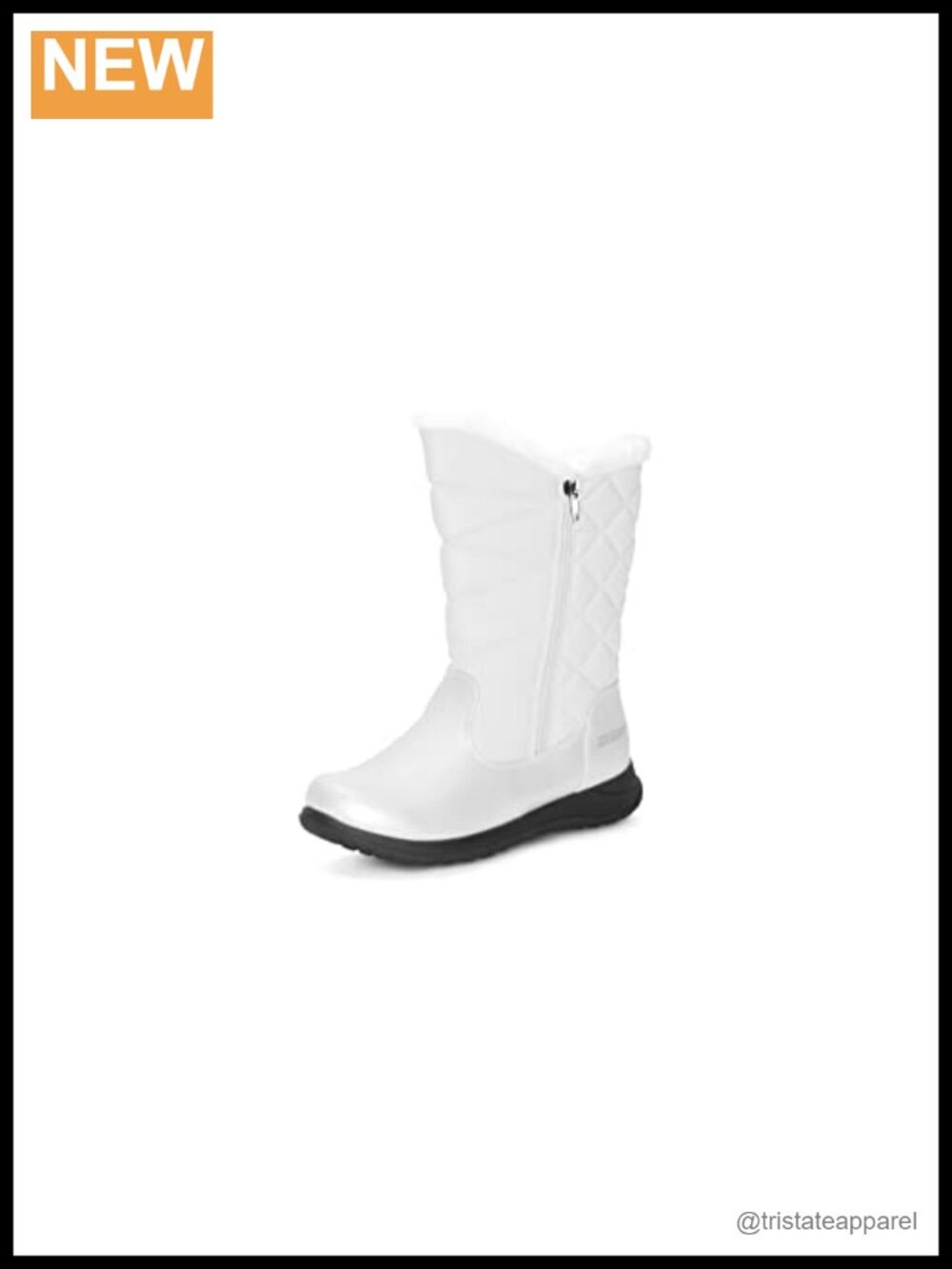 Khombu Women's Carly Mid Winter Snow Boots with Zippers